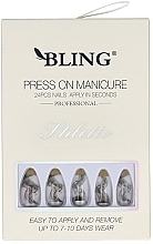 Kup Sztuczne paznokcie Stiletto, dymne - Bling Press On Manicure
