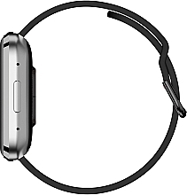 Smartwatch, srebrno-czarny - Garett Smartwatch GRC STYLE Silver-Black — Zdjęcie N5