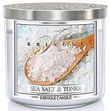 Kup Świeca zapachowa w szkle - Kringle Candle Sea Salt & Tonka