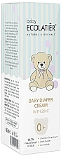 Krem pod pieluchy dla dzieci z cynkiem - Ecolatier Baby Diaper Cream With Zinc — Zdjęcie N2