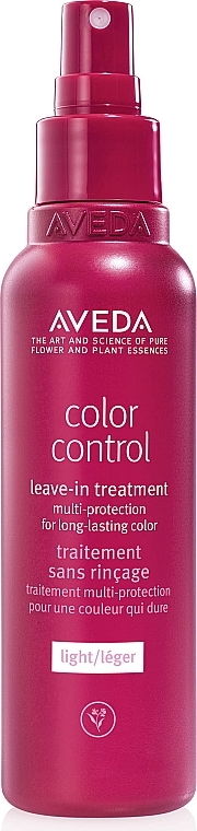 Serum w sprayu bez spłukiwania nadające połysk i ochronę włosom farbowanym - Aveda Color Control Leave-In Treatment Light — Zdjęcie N1
