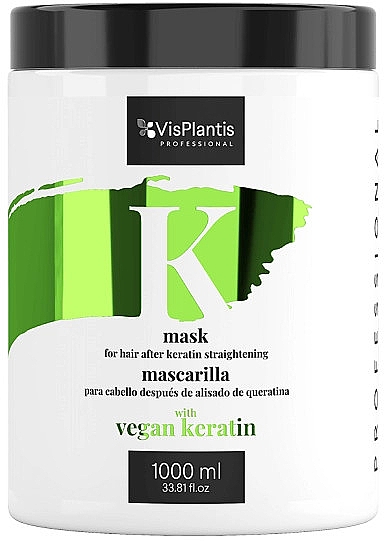 Maska do włosów po keratynowym prostowaniu - Vis Plantis Hair Mask After Keratin Straightening — Zdjęcie N2