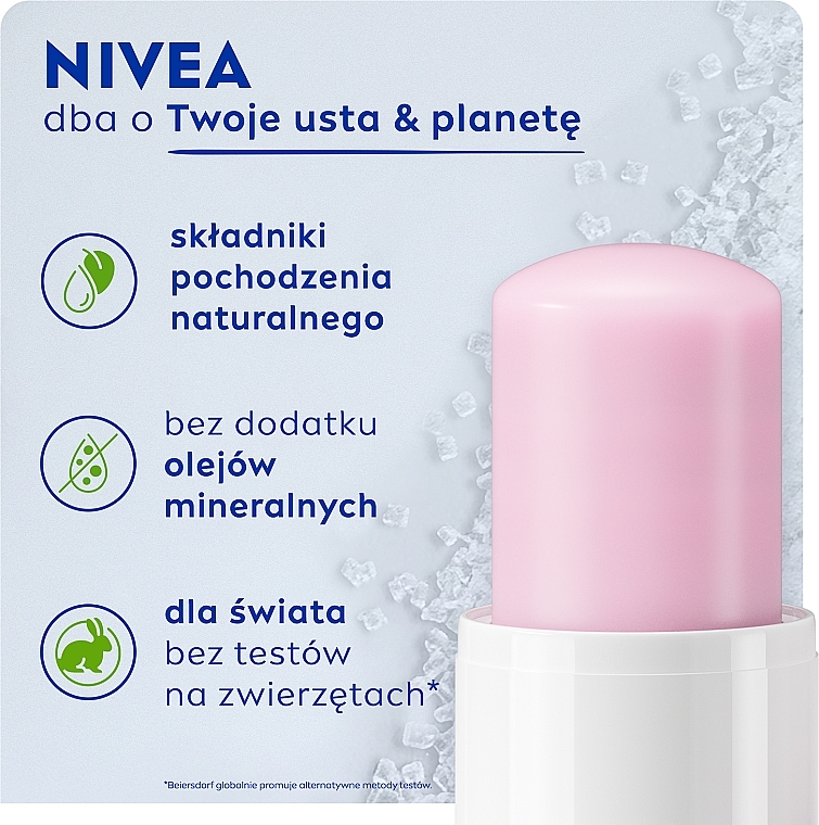 Peeling do ust - NIVEA Caring Scrub Super Soft Lips  — Zdjęcie N7