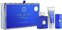 Armaf Club de Nuit Blue Iconic - Zestaw (edp 105 ml + deo stick 75 g + sh/gel 100 ml) — Zdjęcie N1