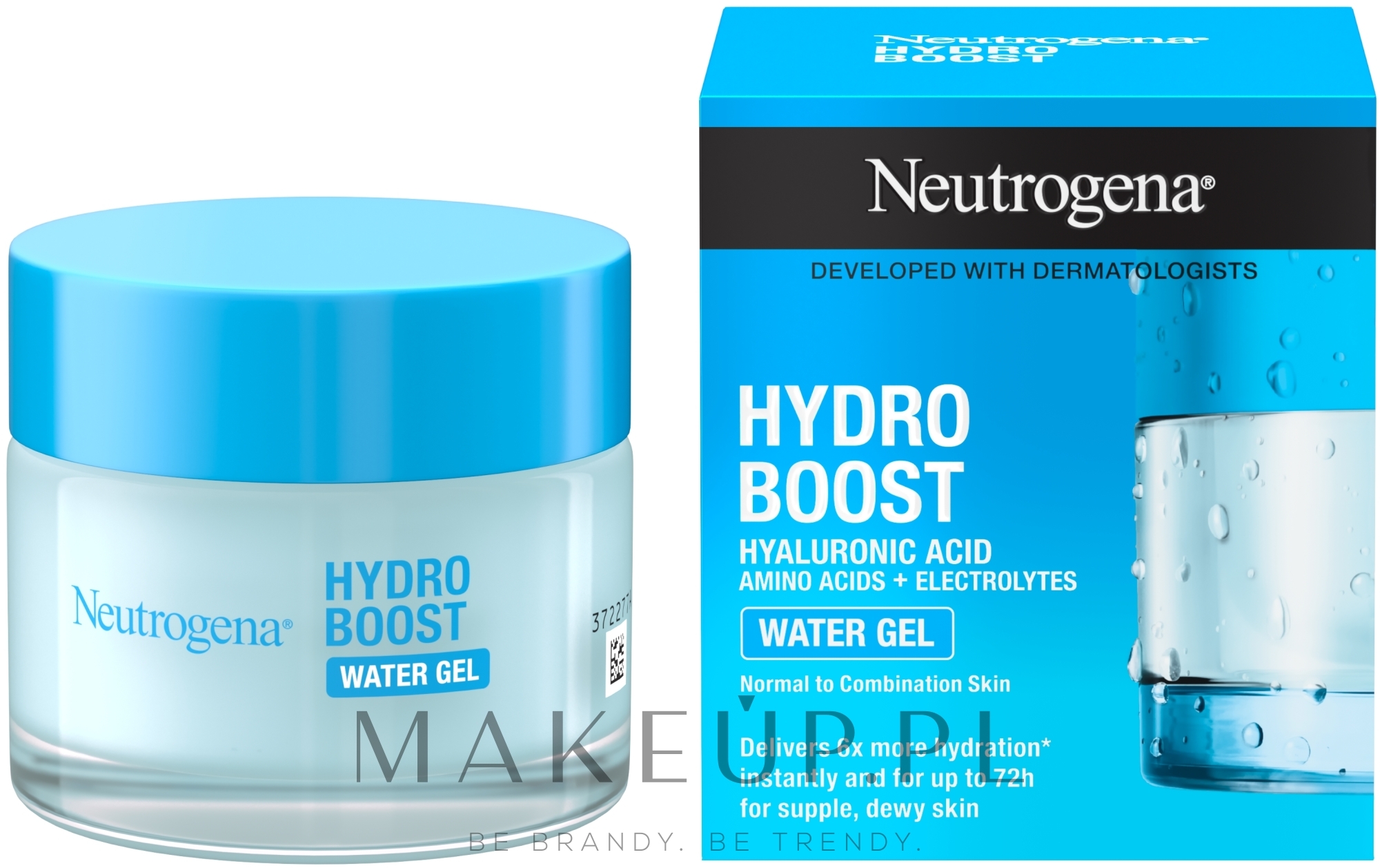 Nawilżający krem-żel do skóry normalnej i mieszanej - Neutrogena Hydro Boost Water Gel For Normal & Combination Skin  — Zdjęcie 50 ml