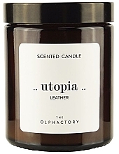 Świeca zapachowa w słoiku - Ambientair The Olphactory Utopia Leather Candle — Zdjęcie N2