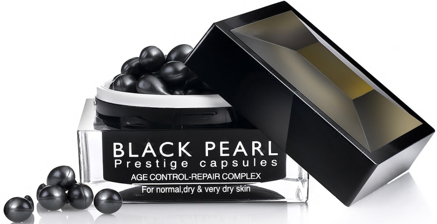 Kapsułka z serum do twarzy o działaniu przeciwstarzeniowym - Sea Of Spa Black Pearl Age Control Prestige Capsules Age Control-Repair Complex For Normal, Dry & Very Dry Skin — Zdjęcie N1