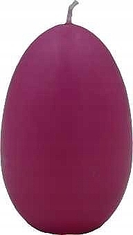 Świeca dekoracyjna Easter egg, 6 x 9 cm, ciemnoróżowa - Admit — Zdjęcie N1