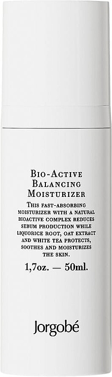 Bio-aktywny krem równoważący do twarzy - Jorgobe Bio-Active Balancing Moisturizer — Zdjęcie N1