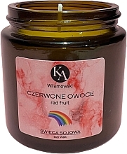 Świeca sojowa Czerwone owoce - KaWilamowski — Zdjęcie N1