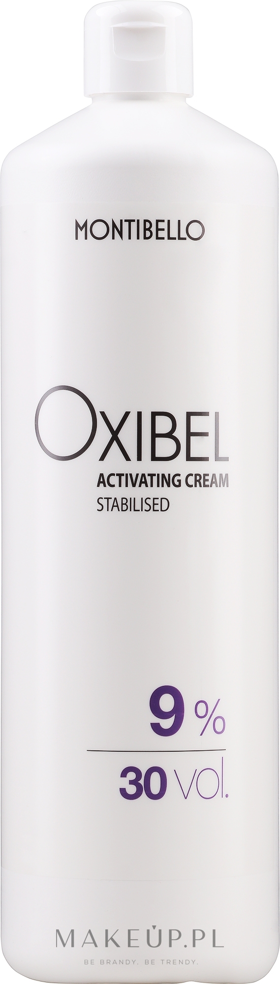 Utleniający krem do włosów, 30 vol. 9% - Montibello Oxibel Activating Cream — Zdjęcie 1000 ml