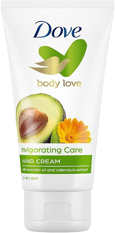 PREZENT! Krem do rąk z olejem z awokado i ekstraktem z nagietka - Dove Nourishing Secrets Invigorating Ritual Hand Cream — Zdjęcie N1