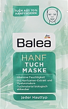 Kup Maska na twarz w płachcie z ekstraktem z liści konopi - Balea Hanf Tuch Maske