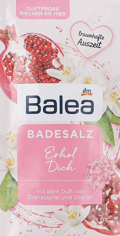 Sól do kąpieli - Balea Erhol Dich Bath Salt — Zdjęcie N1