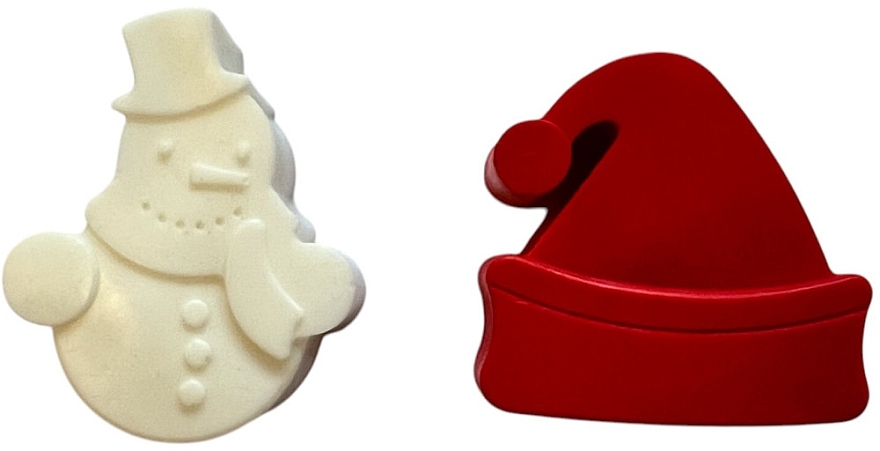 Świąteczny zestaw mydła z koziego mleka - KaWilamowski (soap/2pcs) — Zdjęcie N1