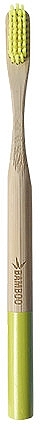 Szczoteczka bambusowa, twarda, zielona - Himalaya dal 1989 Bamboo Toothbrush — Zdjęcie N2