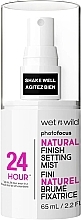 Spray utrwalający makijaż - Wet N Wild Photo Focus Natural Finish Setting Mist 24 Hours — Zdjęcie N1