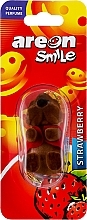 Kup Zapach samochodowy w kształcie psa Truskawka - Areon Smile Toys Strawberry