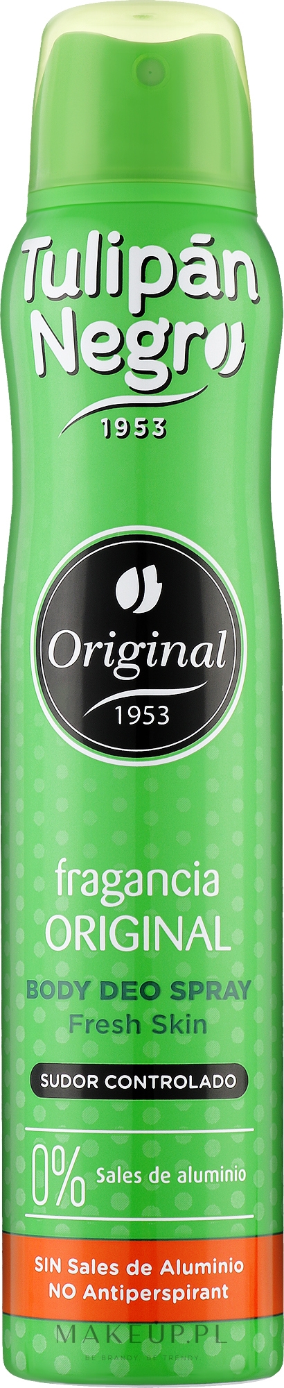 Dezodorant w sprayu do ciała - Tulipan Negro Original Deo Spray — Zdjęcie 200 ml