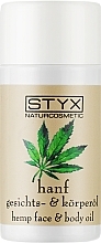 Kup Konopny olejek do twarzy i ciała - Styx Naturcosmetic Hanf Face & Body Oil