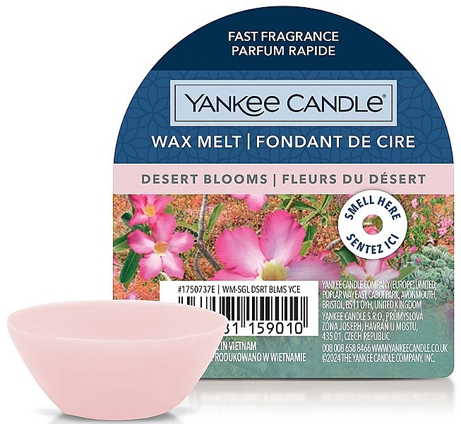 Wosk zapachowy - Yankee Candle Signature Desert Blooms Wax Melt — Zdjęcie N1