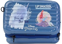 Zestaw, 8 produktów - Lip Smacker Disney Ariel Travel To Go Beauty Case — Zdjęcie N1
