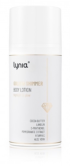 Balsam do ciała - Lynia Golden Shimmer Body Lotion — Zdjęcie N1