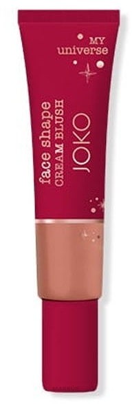Kremowy róż do policzków - Joko My Universe Face Shape Cream Blush — Zdjęcie 01 - Light
