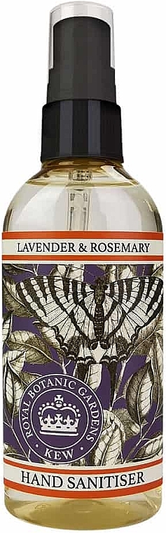 Dezynfekujący spray do rąk Lawenda i rozmaryn - The English Soap Company Kew Gardens Lavender and Rosemary Hand Sanitiser — Zdjęcie N1