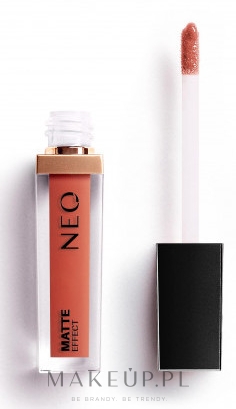 Matowa szminka w płynie - NEO Make up Matte Effect Lipstick — Zdjęcie 11 - Camelia