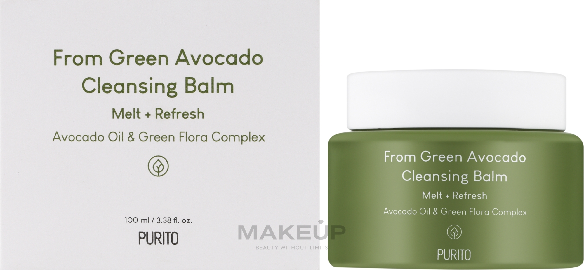 Hydrofilowy balsam do mycia twarzy - Purito Seoul From Green Avocado Cleansing Balm — Zdjęcie 100 ml