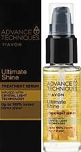 Nabłyszczające serum do włosów - Avon Advance Techniques Ultimate Shine Illuminating Serum — Zdjęcie N2