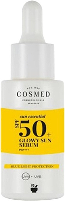 Serum do twarzy z filtrem przeciwsłonecznym - Cosmed Sun Essential SPF50 Glowy Sun Serum — Zdjęcie N1