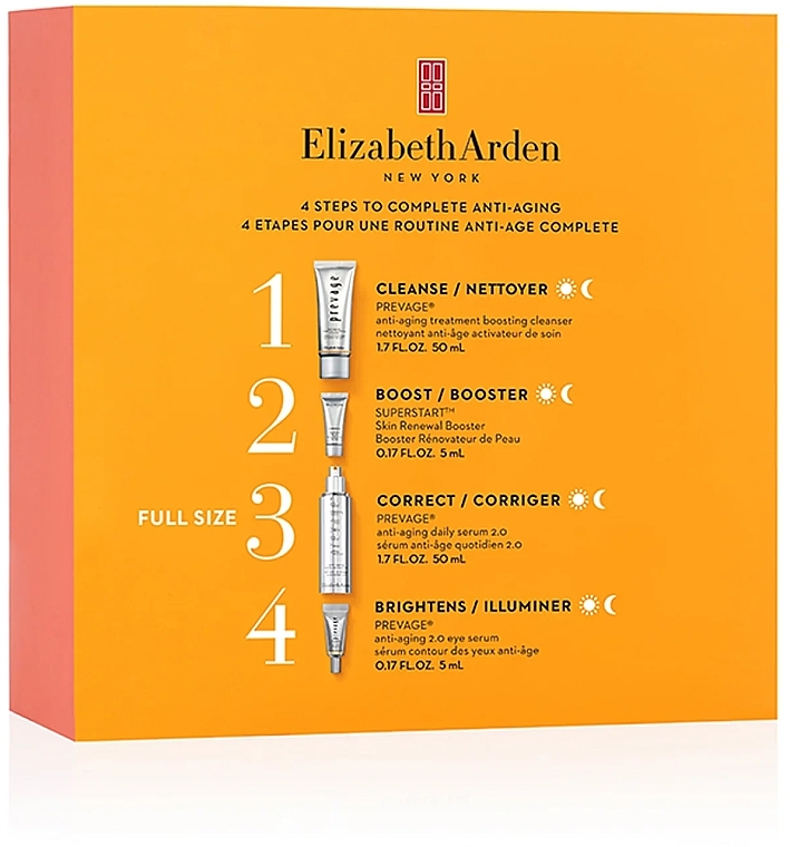 Zestaw, 4 produkty - Elizabeth Arden Prevage Turn Back Time 4-Piece Gift Set — Zdjęcie N2