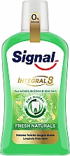 Kup Antybakteryjny płyn do płukania jamy ustnej z ekstraktem z cytryny i aloesem - Signal Integral 8 Natural Freshness