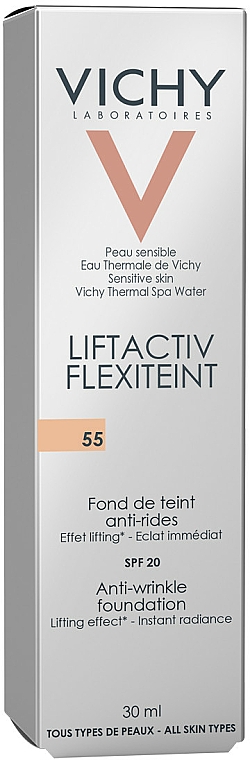 Liftingująco-przeciwzmarszczkowy podkład do skóry dojrzałej - Vichy Liftactiv Flexiteint Anti-Wrinkle Foundation — Zdjęcie N2