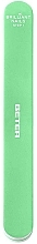 Pilnik do paznokci, zielony - Beter Professional Buffer Nailfile — Zdjęcie N1