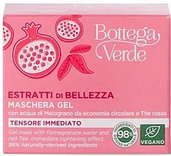 Żelowa maseczka do twarzy z wodą z granatu - Bottega Verde Beauty Extracts Gel Mask With Pomergranate Water — Zdjęcie N3