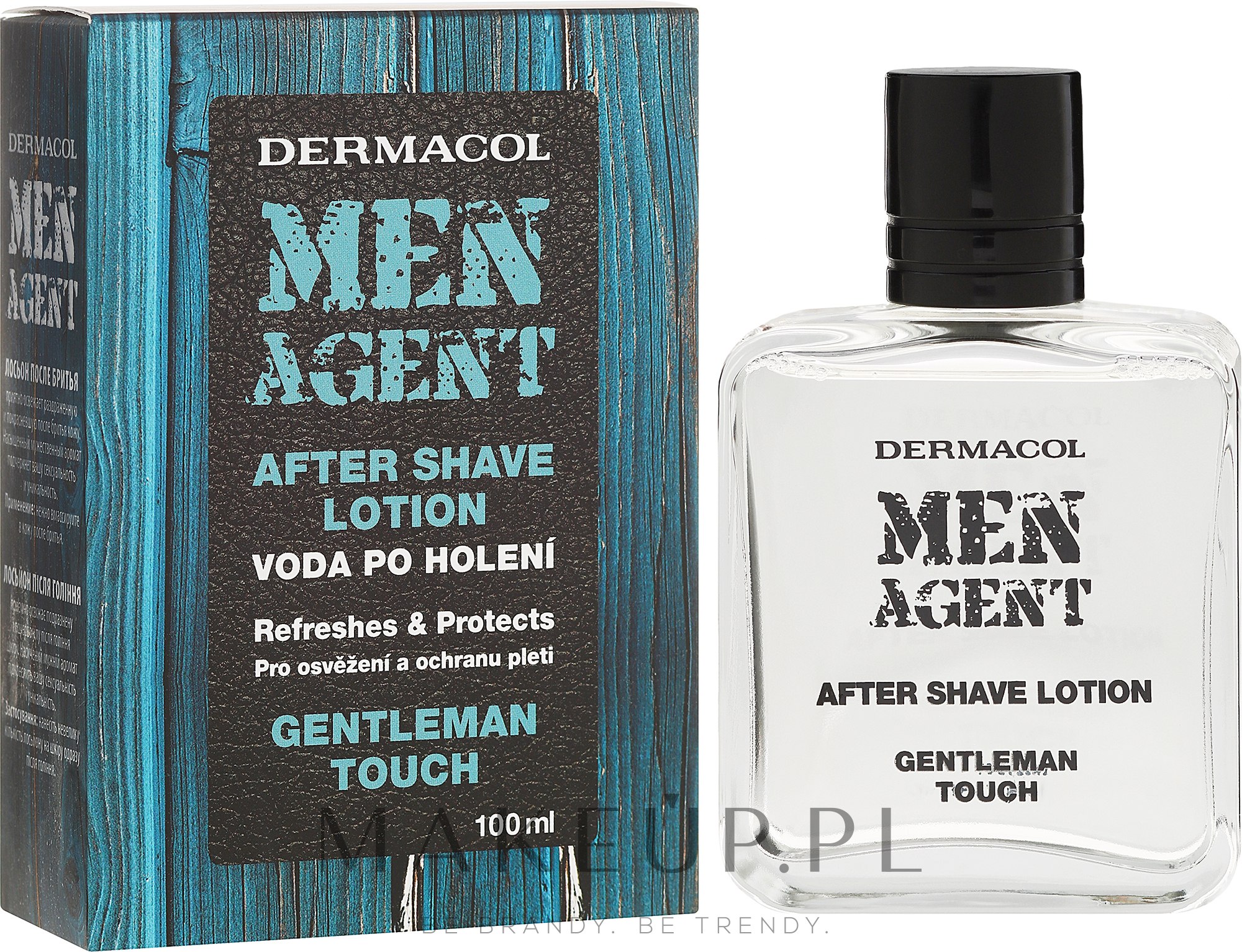 Łagodzący balsam po goleniu dla mężczyzn - Dermacol Men Agent After Shave Lotion Gentleman Touch — Zdjęcie 100 ml
