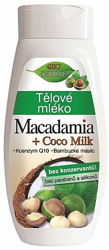 Lekkie mleczko do ciała - Bione Cosmetics Macadamia + Coco Milk