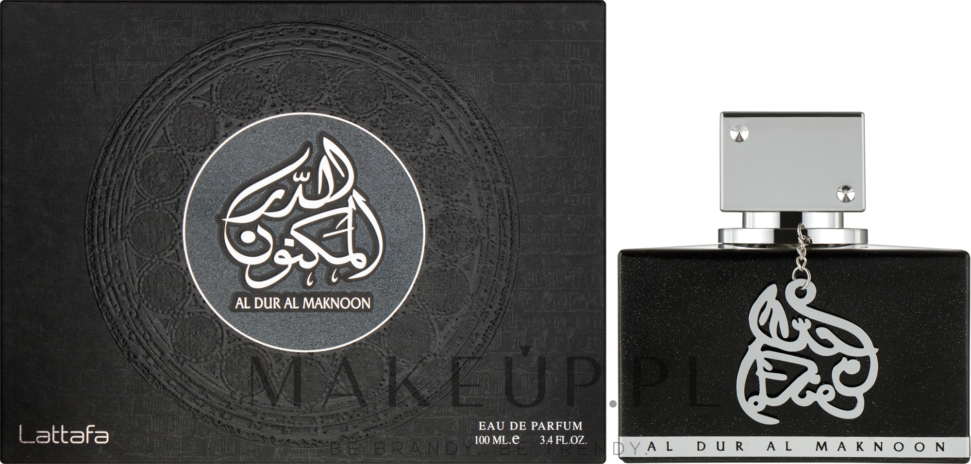 Lattafa Perfumes AL Dur Al Maknoon Silver - Woda perfumowana — Zdjęcie 100 ml