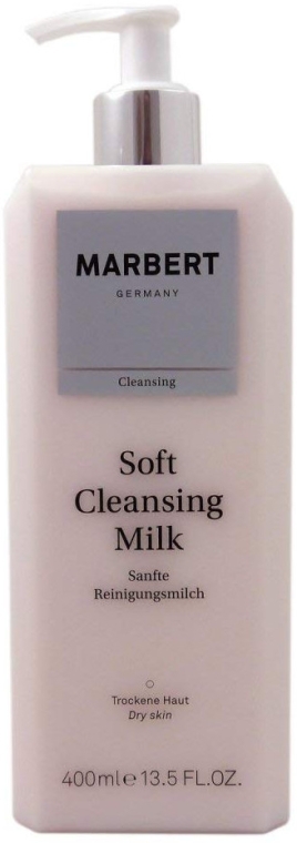 Łagodne mleczko oczyszczające do twarzy - Marbert Soft Cleansing Milk Gentle Cleansing Lotion — Zdjęcie N1