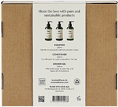 Zestaw - Mums With Love Bath Trio Gift Box (sh/250ml + cond/250ml + sh/gel/250ml) — Zdjęcie N2