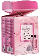 Kup Zestaw - Primo Bagno Velvet Touch Gift Set (b/wash/150 ml + b/lot/150 ml + sponge)