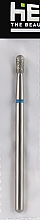 Kup Frez diamentowy 2,3 mm, L-5 mm, zaokrąglony, niebieski - Head The Beauty Tools