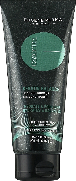 Równoważąca odżywka do włosów - Eugene Perma Essentiel Keratin Balance The Conditioner — Zdjęcie N1