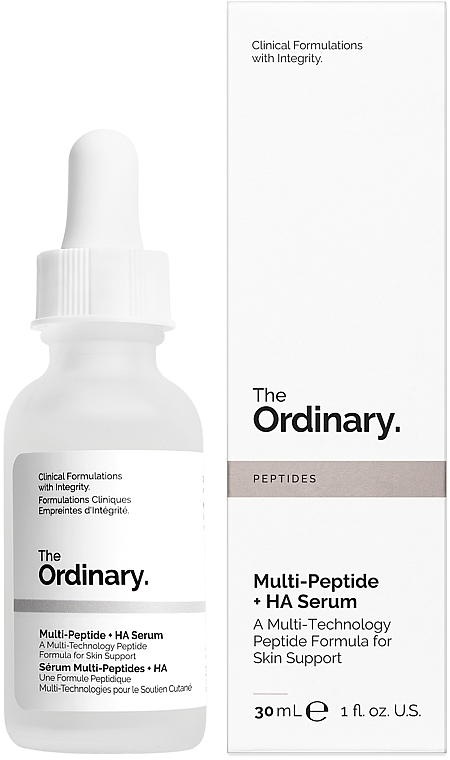 The Ordinary Multi-Peptide + HA Serum - Multi-peptydowe serum do twarzy — Zdjęcie N2