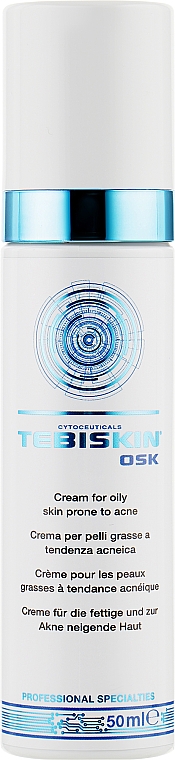 Krem sebo-regulujący do skóry tłustej i problematycznej - Tebiskin Osk Cream — Zdjęcie N1
