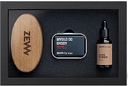 Kup Zestaw - Zew For Men (oil/30ml + soap/85ml + brush/1pc + soap/holder/1pc)