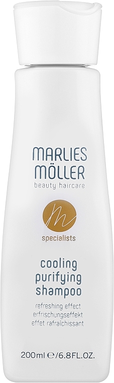 Szampon do włosów - Marlies Moller Specialist Cooling Purifying Shampoo — Zdjęcie N1